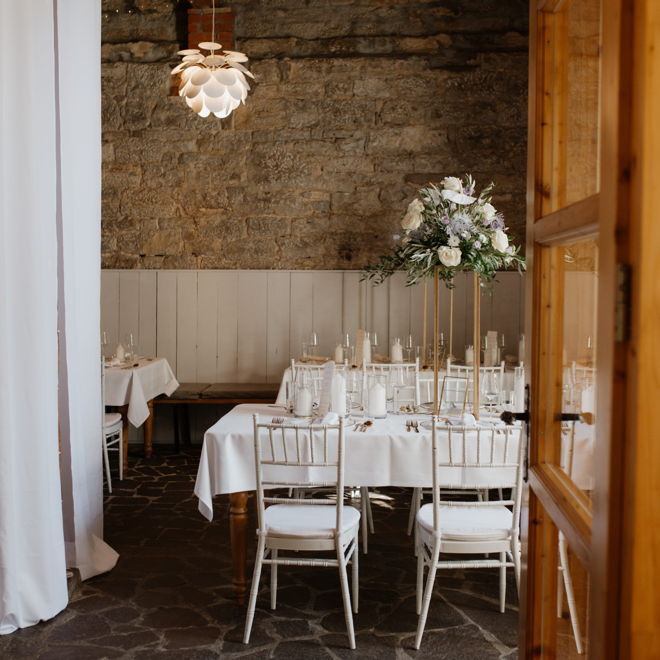 table set up beautifully arranged